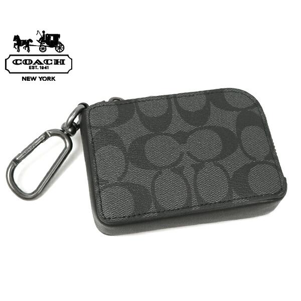 コーチ (COACH) Lジップ キーケース シグネチャー キャンバス(CB927 QBO4G)