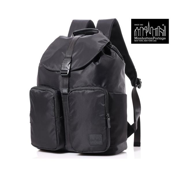 マンハッタンポーテージ ブラックレーベル バックパック/ブラック メンズ mp1286twlbl M...