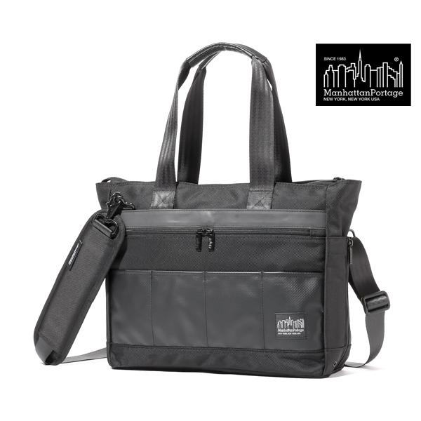 マンハッタンポーテージ ブラックレーベル 2WAYトートバッグ/ブラック メンズ mp1322bl ...