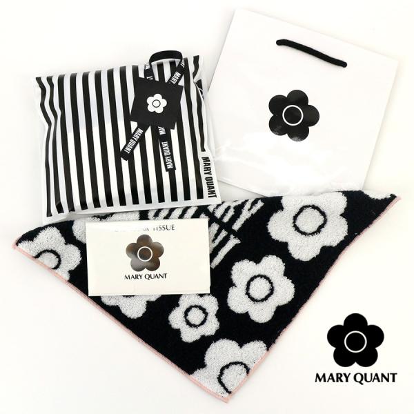 マリークワント ギフトセット#3(タオルハンカチｘオイルクリアーティッシュ）(MARY QUANT)...