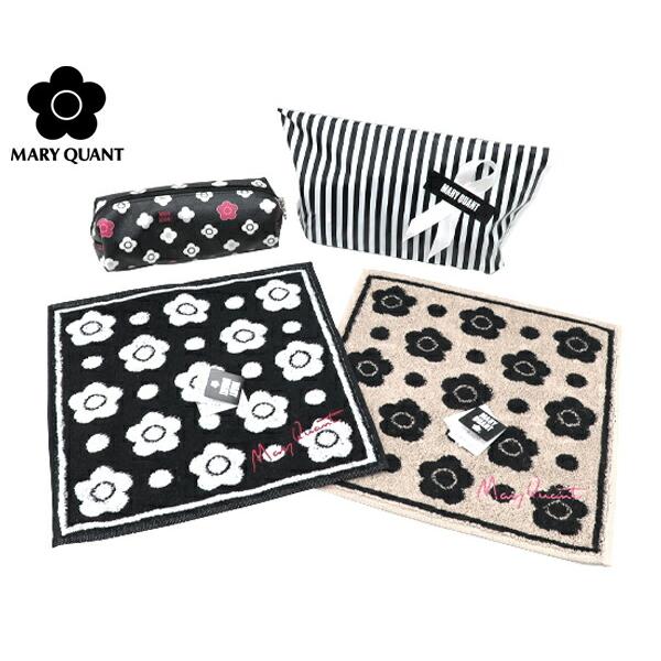 【お返し ギフト】マリークワント  ギフトセット＃　2 ペンケースxタオルハンカチ