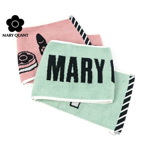 マリークワント ロゴサイドコスメ ロングタオル(MARY QUANT)【スポーツタオル デイジー コ...