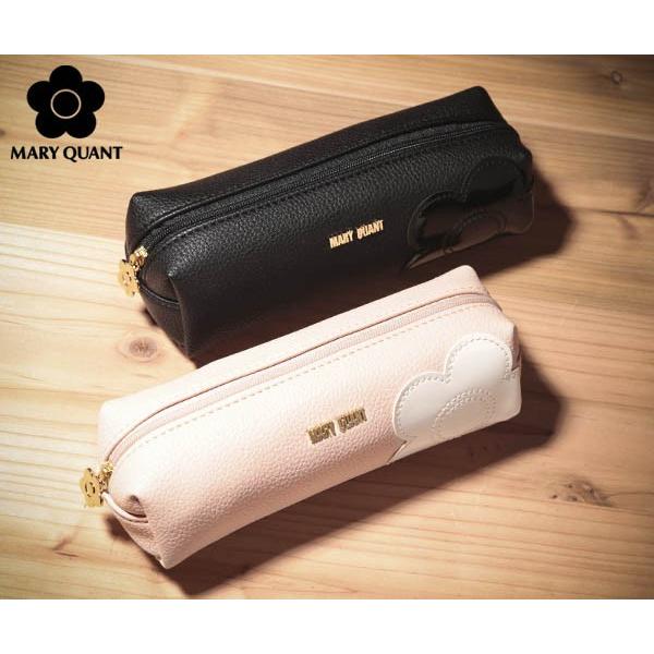マリークワント シュリンクデイジーパッチ スクエアペンケース(MARY QUANT)【筆箱 ふでばこ...
