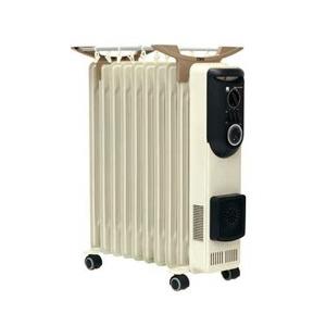 DBK HEZC13/10JCH オイルヒーター ハイブリッドタイプ 4〜9畳 アーモンド