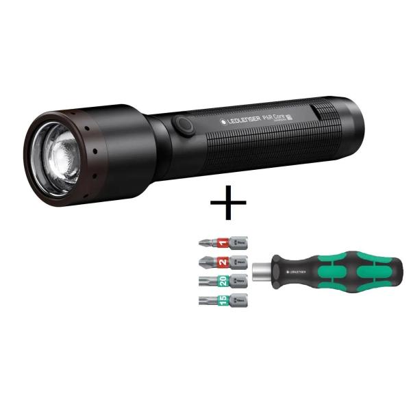 特別限定セット「P6R Core + Wera Screwdriver」LEDLENSER　レッドレ...