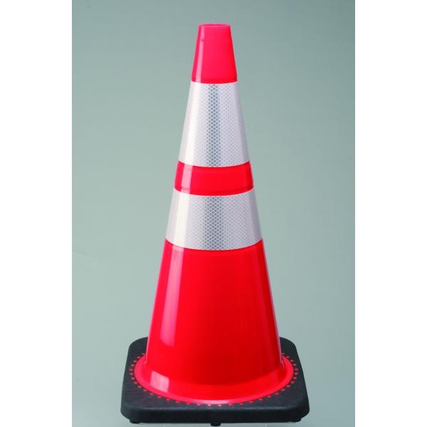 レボコーン　レッド/３M反射材使用　　3.5kg　H700　PVC製　カラーコン