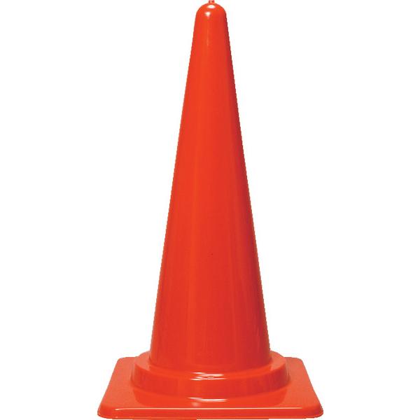 カラフルコーン700H　外寸380×380×700mm　　20本セット　三甲　※個人宅配送不可　