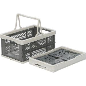 エコン　バスケットオリコン　#15　560380　グレー/ホワイト　