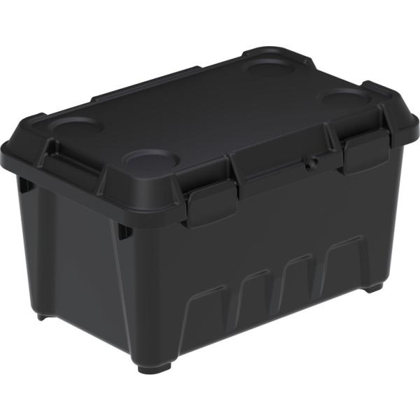 エコンストッカー #600　860351-01　600×379×333mm　三甲　サンコー　ブラック...