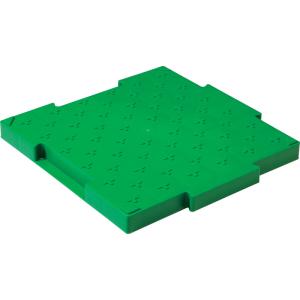 20枚セット　ロードマット　8Y3017  外寸500×500×45ｍｍ　グリーン　三甲　サンコー　...