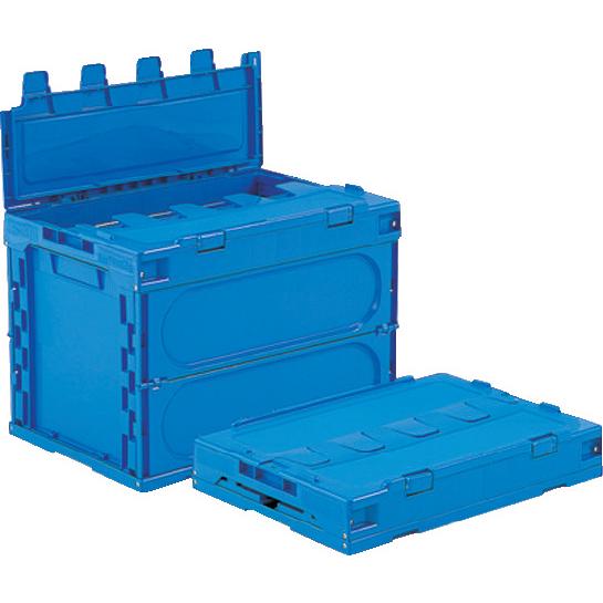 サンクレットオリコン 　フタ一体型折りたたみコンテナー　555050　 外寸530×366×397ｍ...