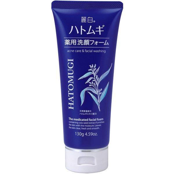 【医薬部外品】熊野油脂(株) 麗白 ハトムギ薬用洗顔フォーム 130g