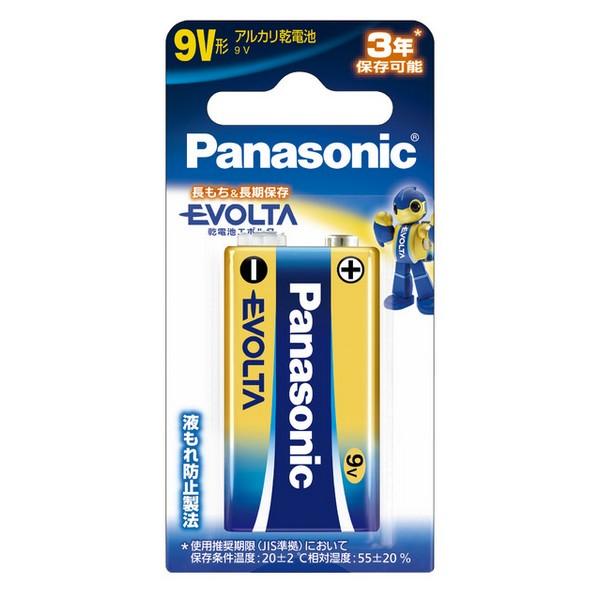 《パナソニック》 乾電池エボルタ9V形 6LR61EJ/1B