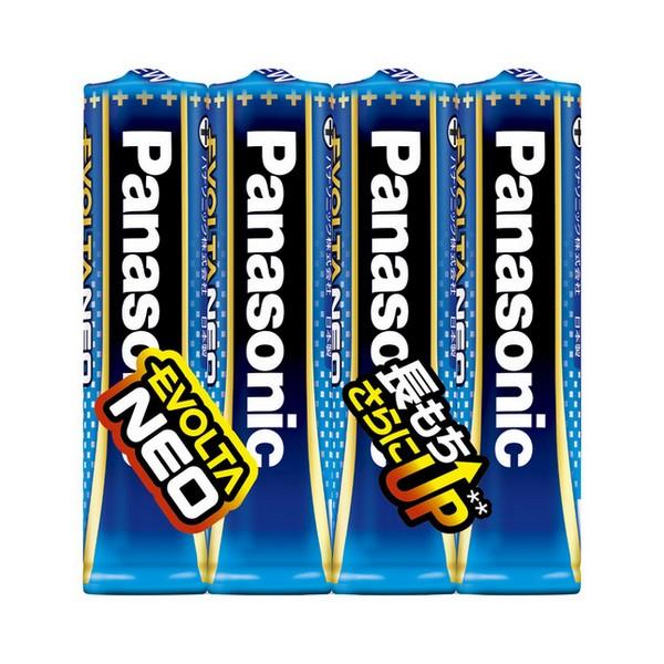 《パナソニック》 乾電池エボルタネオ単4形4本パック LR03NJ/4SE