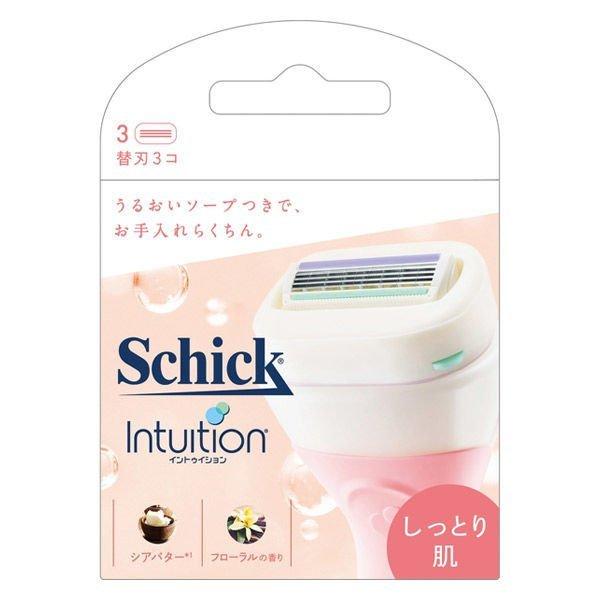 シック・ジャパン(株) イントゥイション しっとり肌 替刃（3コ入）