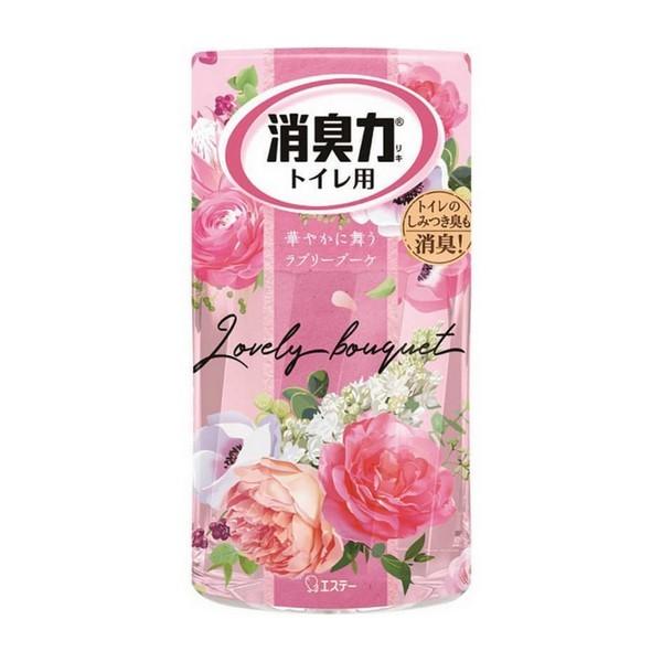 エステー(株) 消臭力 トイレ用 魅惑のラブリーブーケ 400ml（消臭・芳香剤）