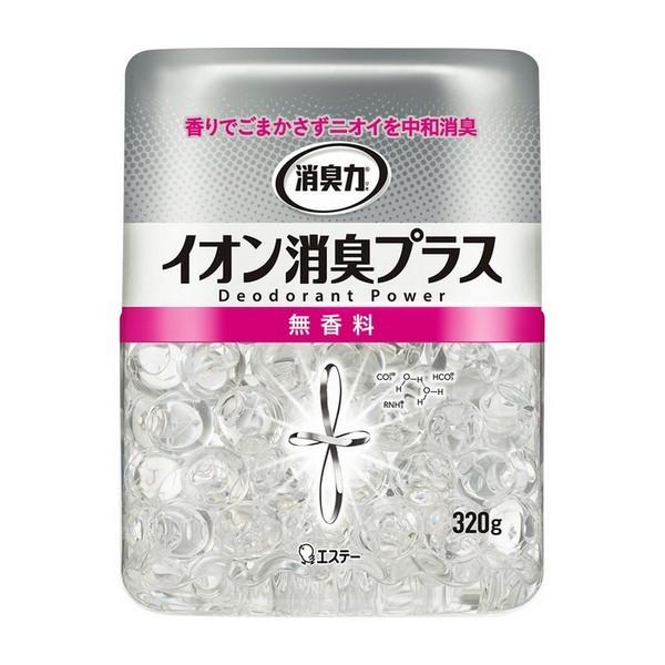 エステー(株) 消臭力クリアビーズ イオン消臭プラス 無香料 本体 320g
