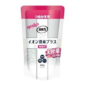 エステー(株)消臭力クリアビーズイオン消臭プラス無香料(800g)
