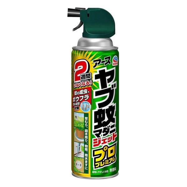 【防除用医薬部外品】《アース製薬》 ヤブ蚊マダニジェット プロプレミアム 450mL