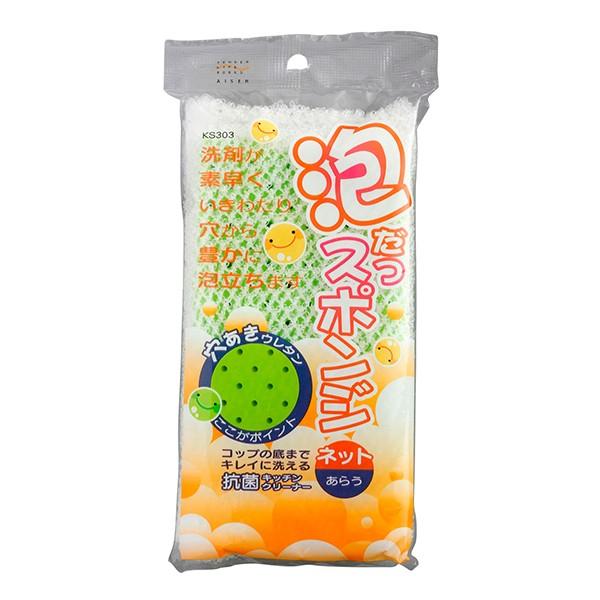 (株)アイセン 泡立つキッチンクリーナー ネット KS303 1個