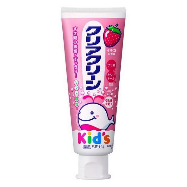 花王(株)クリアクリーン Kid's（キッズ）イチゴ《薬用ハミガキ》(70g) 返品キャンセル不可
