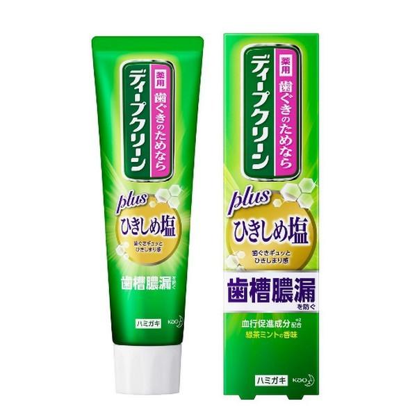 【医薬部外品】花王(株)ディープクリーン 薬用ハミガキ ひきしめ塩 100g 返品キャンセル不可