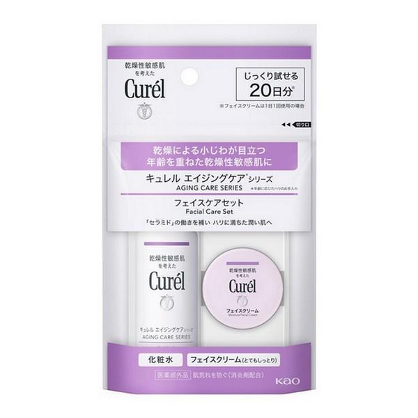 【医薬部外品】《花王》 キュレル エイジングケアシリーズ ミニセット 化粧水30mL+クリーム(しっ...