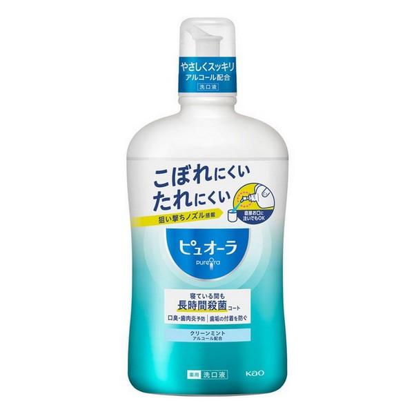 【医薬部外品】花王(株) 薬用ピュオーラ 洗口液 クリーンミント 850mL (薬用洗口液)