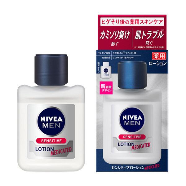 【医薬部外品】《花王》 ニベアメン センシティブローション 110mL (薬用ミルクローション) 返...