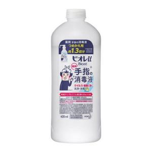 Biore 花王 ビオレu 手指の消毒液 つめかえ用 420ml【ドラッグストア