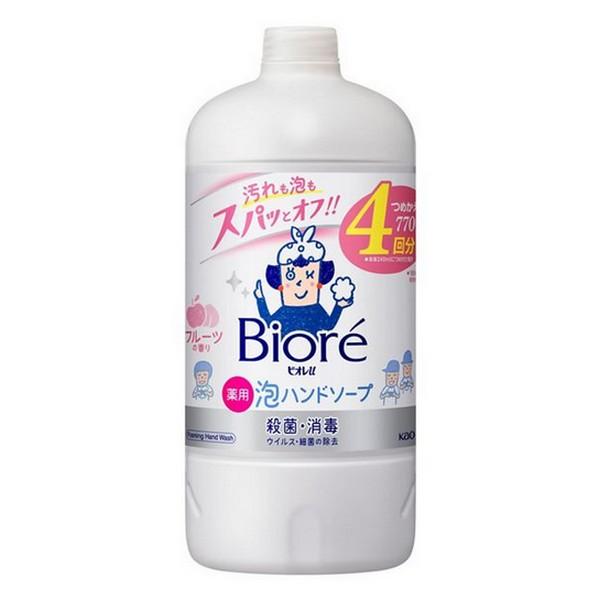 【医薬部外品】花王(株) ビオレu 泡ハンドソープ フルーツの香り つめかえ用 770mL