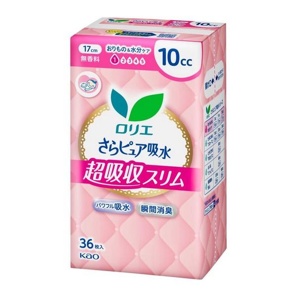 花王(株) ロリエ さらピュア吸水 超吸収スリム 10cc 無香料 36枚