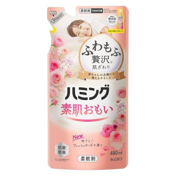花王(株) ハミング フレッシュローズの香り つめかえ用 480mL