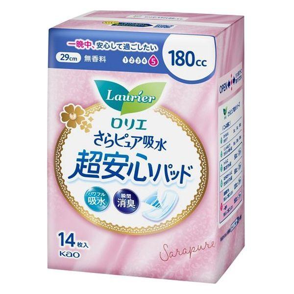 花王(株) ロリエさらピュア吸水超安心パッド 180cc 14枚