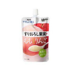 キユーピー(株) やさしい献立 すりおろし果実 ももとりんご 100g