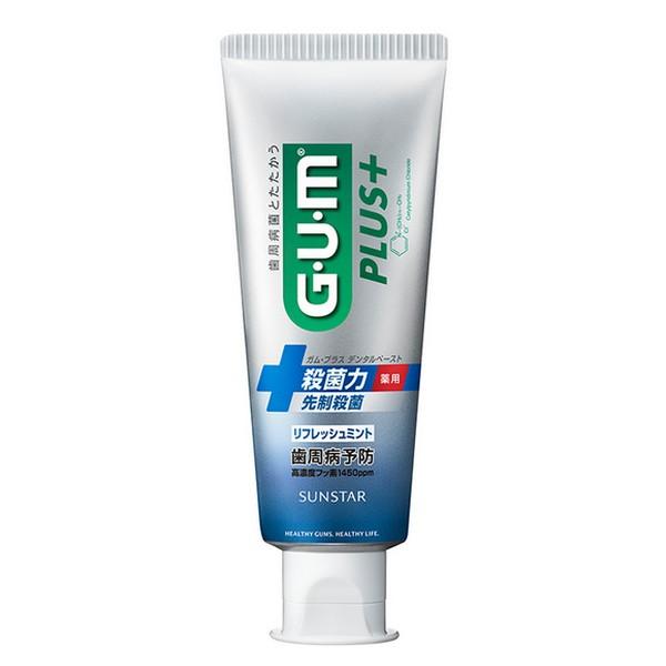 【医薬部外品】サンスター(株)  ガム・プラス デンタルペースト リフレッシュミント 120g