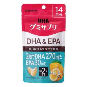 《UHA味覚糖》 グミサプリ DHA&EPA 28粒 14日分｜ace