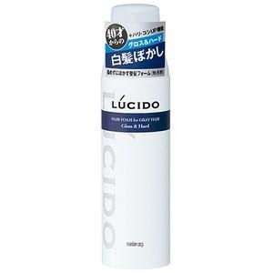 《マンダム》 LUCIDO ルシード 白髪用整髪フォーム グロス＆ハード 185g 無香料 (白髪ぼかし)｜ace