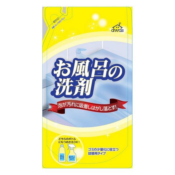 ロケット石鹸(株) 詰替用 お風呂洗剤泡レモン 330mL