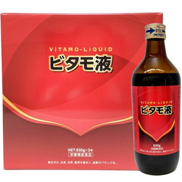 森田薬品工業(株) ビタモ液 630g×3本入 (栄養機能食品)(滋養強壮剤)