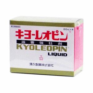 【第3類医薬品】湧永製薬(株) キヨ−レオピン (60ml×4)  (滋養強壮剤)