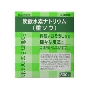 《大洋製薬》 食品添加物 炭酸水素ナトリウム(重曹) 500g｜ace