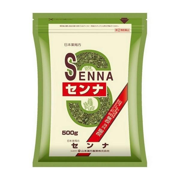 【指定第2類医薬品】山本漢方製薬(株) 日局 センナ 500g