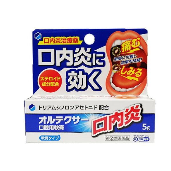 【指定第2類医薬品】天野商事(株) オルテクサー口腔用軟膏 5g