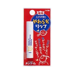 【医薬部外品】《近江兄弟社》 メンターム 薬用やわらかリップこども 3.6g (リップケア)｜ace