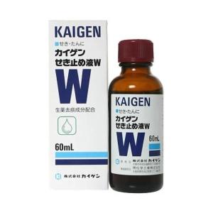 《カイゲン》 カイゲンせき止め液W 60ml 【指定第2類医薬品】 (鎮咳去痰薬)｜ace