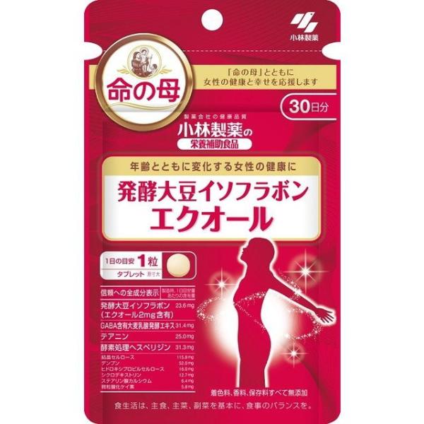 小林製薬(株) 発酵大豆イソフラボン エクオール 30粒