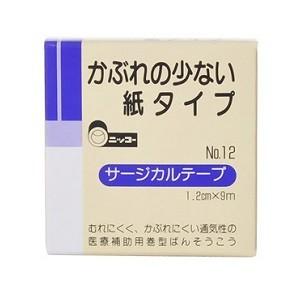 《日廣薬品》ニッコーサージカルテープ NO.12(1.2cm×9m)｜ace