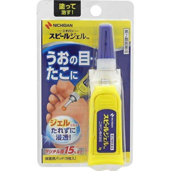 【第2類医薬品】ニチバン(株) スピールジェル 3g (角質はく離剤)