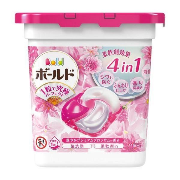 P&amp;Gジャパン(合) ボールドジェルボール4D 華やかプレミアムブロッサムの香り 本体 11個入
